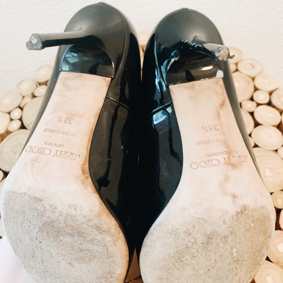 Jimmy Choo Patent Leather Anouk Pumps - Picture 5 of 5